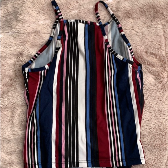 Striped tank top - Picture 2 of 4